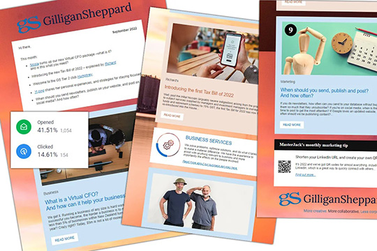 Gilligan Sheppard Newsletter_sm Gilligan Sheppard newsletter