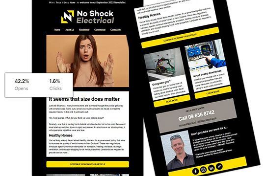 No Shock Electrical Newsletter_sm No Shock electrical newsletter