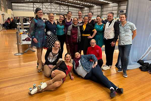 Lisa at Nationals in Australia
