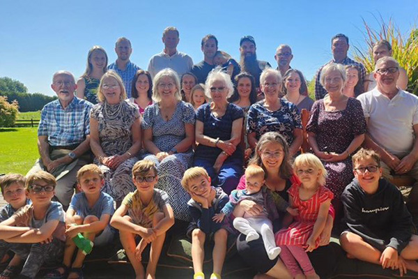 Lisa and her family